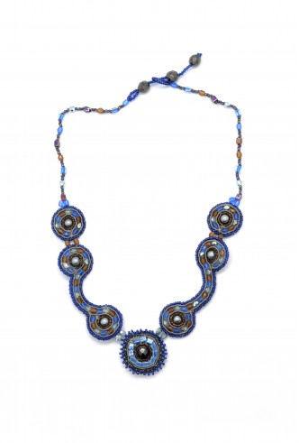 Mosaic Swirl Necklace Mosaic Swirl Necklace